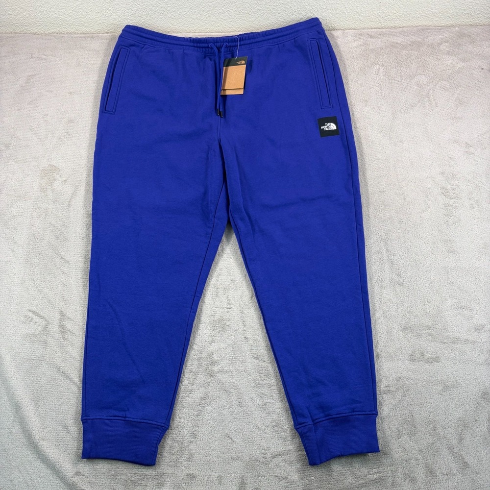 The North Face Box NSE Activewear Sweatpant Athleisure Joggers Mens 3XL Blue NWT